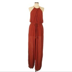NWT Anthropologie | Elevenses Jumpsuit Size Large